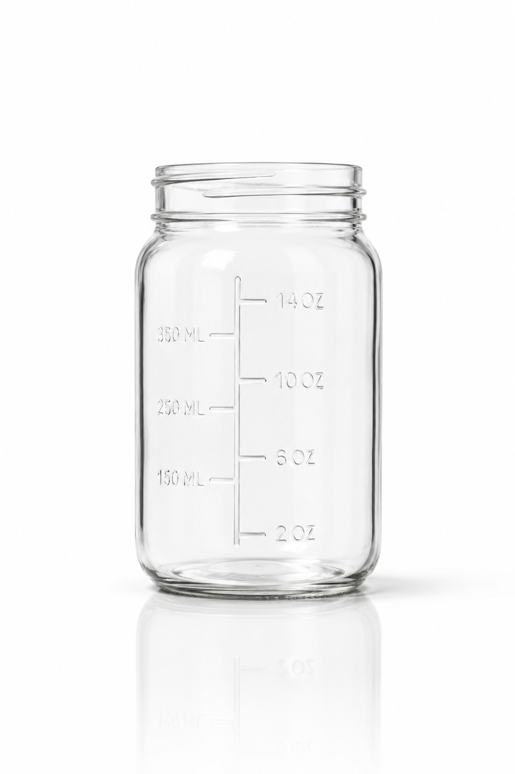 16oz Canning Mason Jar with Gold Lid